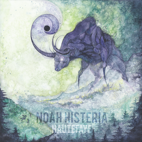 Portada del disco Hautefaye, de Noah Histeria