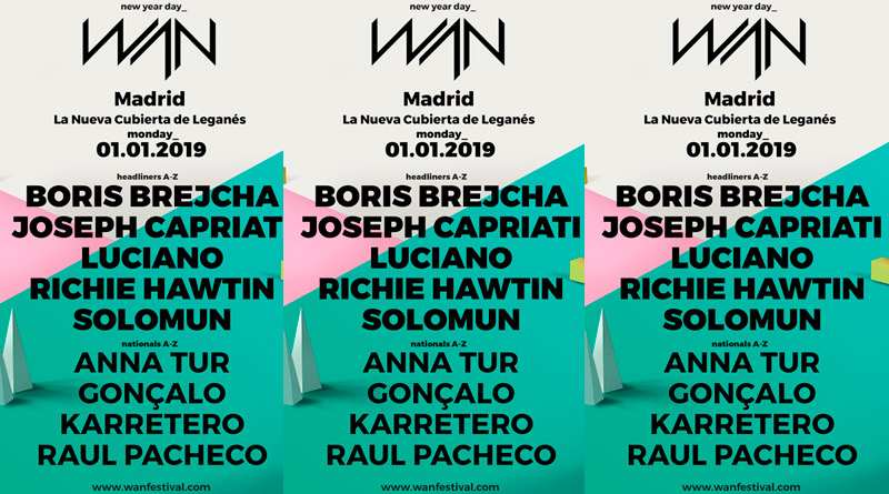 cupón masa Credo La Nueva Cubierta recibe 2019 en el WAN con Richie Hawtin, Solomun y más -  Muzikalia