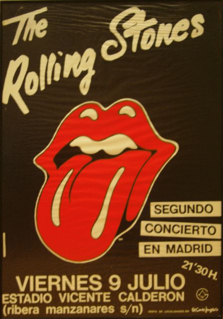 Rolling Stones 9 julio cartel