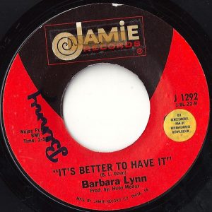 Barbara Lynn Single