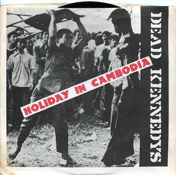 Dead Kennedys Holiday in Cambodia portada