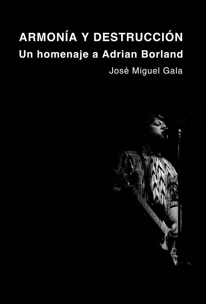 Libro Adrian Borland portada