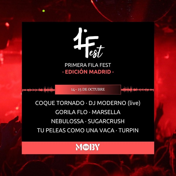 Primera Fila Fest Madrid 2022 cartel