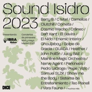 Sound Isidro 2023 primeros nombres