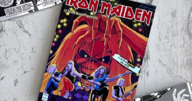 Redbook Ediciones novela gráfica Iron Maiden