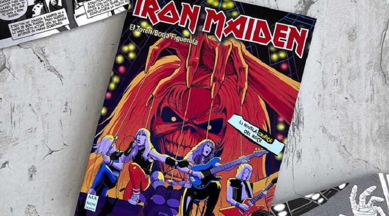 Redbook Ediciones novela gráfica Iron Maiden