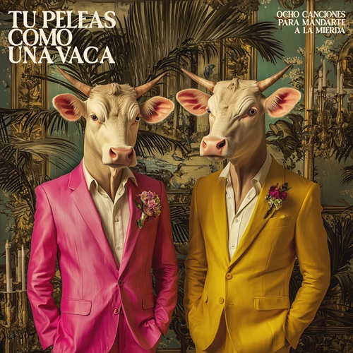 Tú Peleas Como Una Vaca portada LP