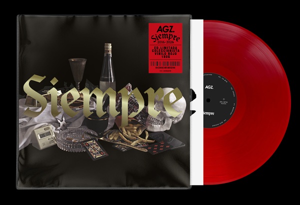 Agorazein reedición Siempre vinilo rojo